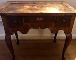 Antique Burr Lowboy - Etsy