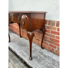 Antique Queen Anne Quality Walnut Lowboy Table, 19th Century ...