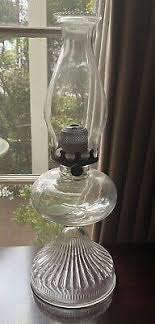 Vintage Glass Oil Kerosene Hurricane Lamp Light, P&A Mfg. Co ...