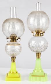 2) 19th Century Oil Lamps | Cottone Auctions