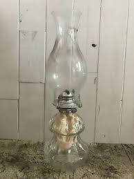Vintage Glass Oil Lamp Lamplight Farms Made in USA Candle | eBay