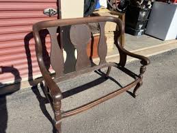 Victorian style - velvet red loveseat | eBay