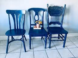 Turquoise Distress Dining Room Chairs - Etsy