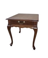 Vintage Cherry End Side Table, Bedroom Nightstand - Etsy