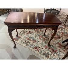 Antique Mahogany Console Table | Chairish