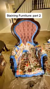 Staining Douglas Fur Furniture | TikTok