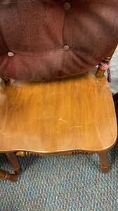 Lot - Tell City Colonial Hard Rock Maple Dining Chairs