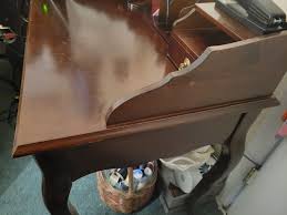 wood Desk condition As You See On Pictures. measurements posted on pics. for Sale in Woburn, MA - OfferUp