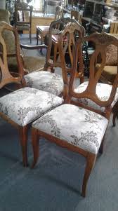 Beautiful dining chairs recovered with a nice durable ...