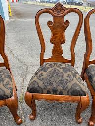 500 OBO Real Wood With 6 Chairs, Very good Condition. 2 ...