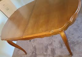 Vintage Dining Table Set with One Leaf – VGC – GORGEOUS ...