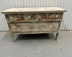 Vintage Handpainted Dresser - Etsy