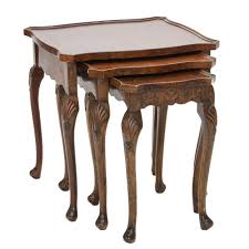 Sold at Auction: Vintage Georgian Style Walnut and Burl ...