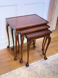 Antique Mahogany Nesting Tables – House of Modern Vintage NOLA
