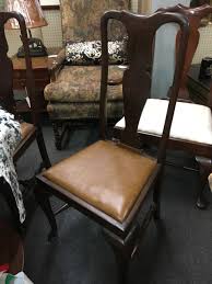 Queen Anne chairs, set of 6 chairs, Antique Queen Anne chairs, Antique Cabriole Leg Chairs, mahogany dining chairs,