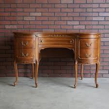 Desk ~vintage Desk ~ Kidney Shaped Writing Desk ~ Curved ...