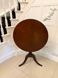 Antique George III Quality Plum Pudding Mahogany Circular ...