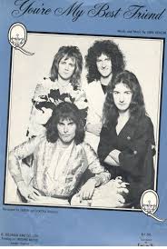 QUEEN "YOU'RE MY BEST FRIEND" SHEET MUSIC-PIANO/VOCAL/GUITAR ...