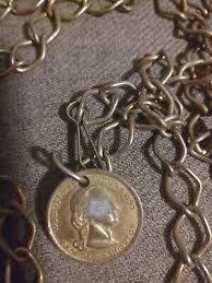 George Washington President Gold Plated Medal Coin Pendant 2 Ft Chain | eBay