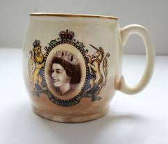 Vintage Coronation Coffee Tea Cup Queen Elizabeth II Royal ...