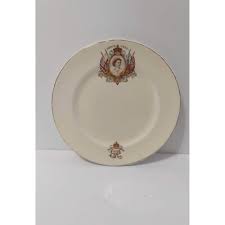 1953 QUEEN Elizabeth Coronation Royalty Souvenir Plate ...