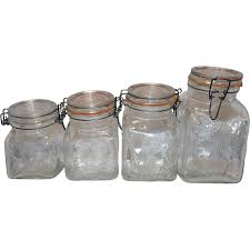 Counter Canister Jars Crownford Granny's Products Peace ...