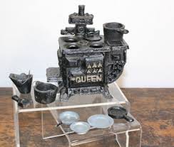 Cast Iron Stove Miniature | eBay