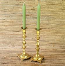 Brass Candle Holders Vintage Traditional Style Made in ...