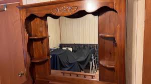 Wooden-Dresser-With-Lighted-Hutch