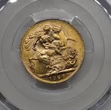 1926 SA South Africa Sovereign Gold Coin 0.2354oz Pretoria ...