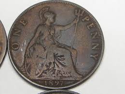 4 Great Britain ONE Pennies Victoria: 1882-H, 1897, 1898, 1899. #16 | eBay Australia