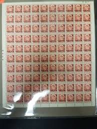 GREENLAND #B2 30ore + 10ore on 25ore Ovpt, Complete sheet of ...