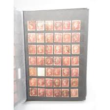 ACE stamp album comprising 509 Penny Reds Shipping £33.00 ...