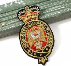 Amazon.com: Gold Bullion Embroidered Iron-On Badges ...