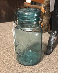 Safe Seal Blue Glass Canning Jar w/ Wire Clamp & Glass Lid – Williamsburg Antique Mall