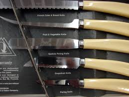 Vintage Quikut 5 Pc Knife Set Bakelite Handles Original Box ...