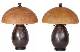 PAIR OF QUOIZEL Floral Milk Glass Hurricane Table Lamps 1961 $269.99 - PicClick