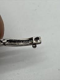 Vintage Bracelet 925 Sterling Silver Handmade Gray Bracelet ...