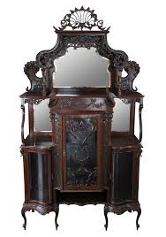 Monumental Antique English Victorian Mahogany Etagere ...
