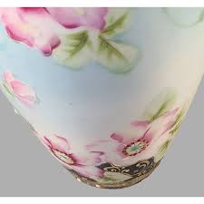 Early 20th Century Nippon Double Handle Hand Painted Wild ...