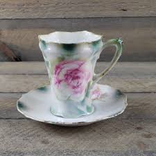 Vintage R S Prussia Early 1900's Tall Thin Tea Cup And ...