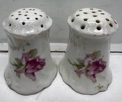 antique made in germany rose salt and pepper shakers | eBay