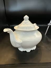 schmidt germany porcelain 6 Cup White Chippendale Style ...