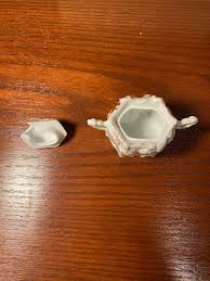 R S Prussia Early Mustard Jar & Lid, Notch on Lid for Spoon ...