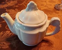 Teapot, White, Ceramic, Small | eBay