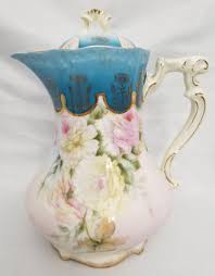 Antique PT Germany Porcelain Chocolate Coffee Tea Pot - Etsy
