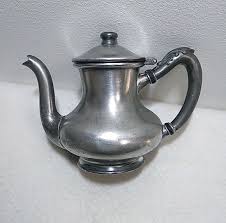 Antique Albert Pick & Co. 12oz. Tea Pot Nickel Silver ...
