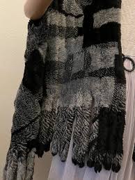 Nordstrom Faux Fur Poncho Cover Up