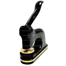 Cast Iron Desk Corporate Seal Embosser - Buy Corporate Seals