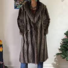raccoon full length coat | Jackets & Coats | Raccoon Fur Coat | Poshmark